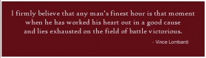Vince Lombardi Quotes