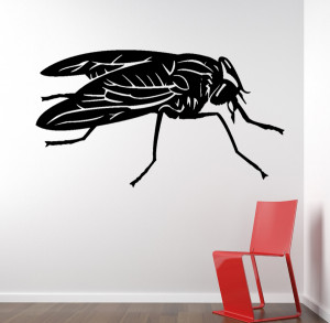 Horse Fly Insects Wall Decal Print