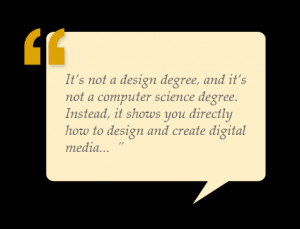 My major is at the interdisciplinary crossroads of design and ...