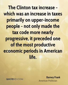 in taxes primarily on upper-income people - not only made the tax code ...