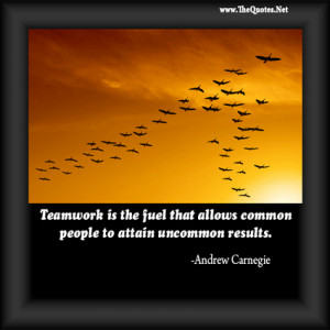 Quotes By Famous People About Teamwork #1