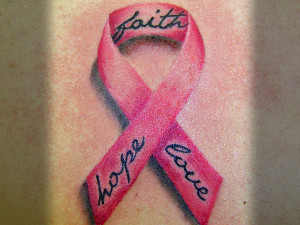Home Cancer Logo Breast Cancer Ribbon Tattoo Wrist