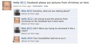 Funny Grandma Facebook Status Fail ~ Motivational funny pictures love ...