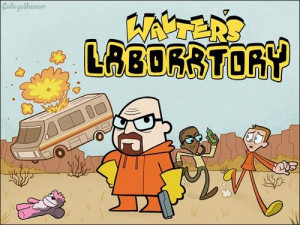 Breaking Bad’ cartoon: “Walter’s Laboratory” (with Walt in his ...