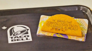Taco Bell Forces Formerly Frustrated Fans To Literally Eat Their Words ...