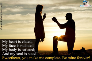 You Make Me Complete Quotes You make me complete.