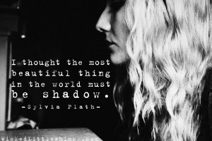 Quote from Plath's The Bell Jar , Image by Jessica Furtado