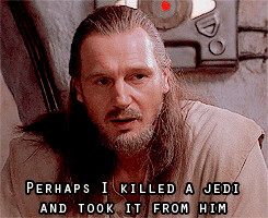 ... jedi weren t immortal qui gon had told him that then died to prove