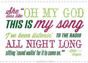 Luke Bryan - Play It Again Possibly my favorite song from his new ...