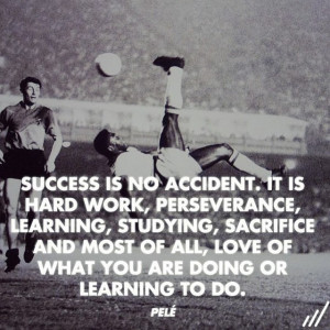 by beachcitiesvbc - A quote from one of the greatest soccer players ...