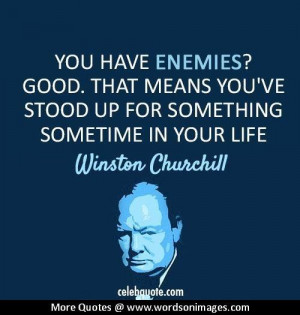 Quotes about enemies