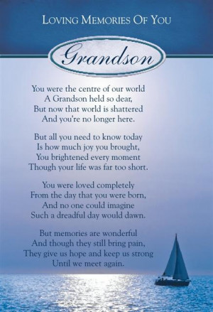 jpeg grandson poem laminated gift ebay http www ebay com itm grandson ...