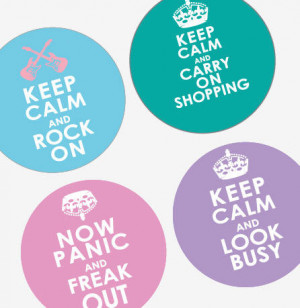 download this Quotes And Sayings Keep Calm Chill Out One Inch Round ...