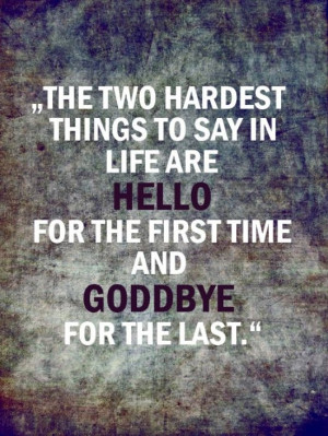 Hello-goodbye...very true: Military Spouse, Hardest Things, First Time ...