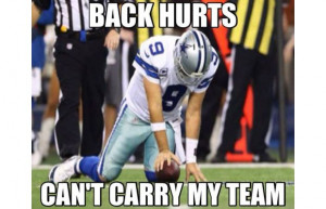 Back Hurts Can’t Carry My Team