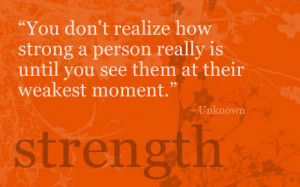Love Strength Quote