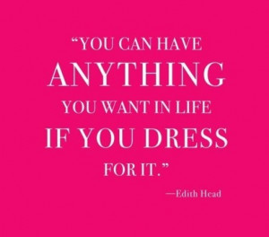 Fashion Quote of the Week: Edith Head