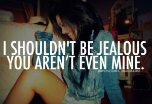 being jealous quotes tumblr