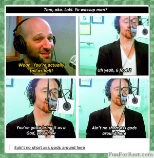 Tom Hiddleston Loki Funny