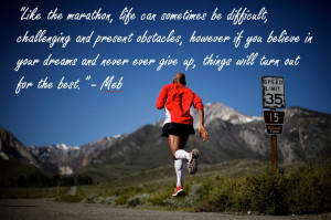 Running: Desire, Inspire, Motivate…Celebrate!
