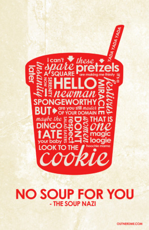 Jerry Seinfeld Inspired Quote Poster by outnerdme