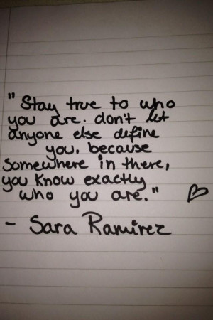 sara ramirez quotes