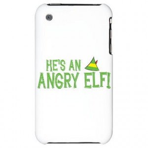 He's an Angry Elf! iPhone Case