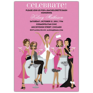 Bachelorette Party Invitations Unique Creations from PaperStyle ...