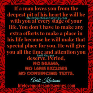 When A Man Loves You ..