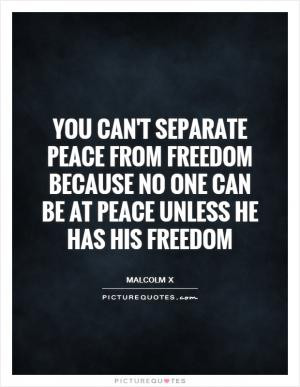 Freedom Quotes Equality Quotes Malcolm X Quotes