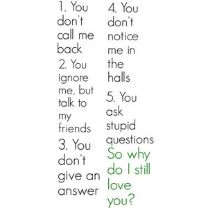 Cute quote why do i still love you, by HannaH USE!