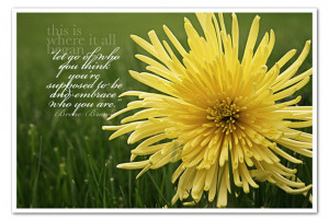 embrace who you are. #quote