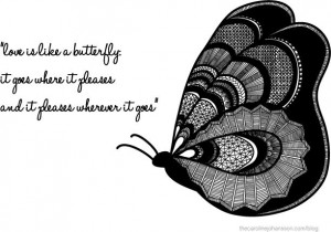 Butterfly love from Caroline Johansson