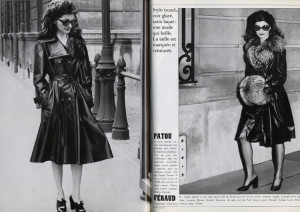 Vintage Vogue Paris Channeling Jackie OPatouFerraudNewtonMorand
