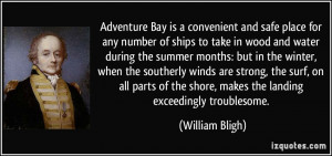 More William Bligh Quotes