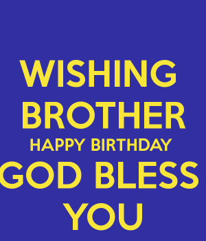 ... to you brother happy birthday to you brother happy birthday my brother