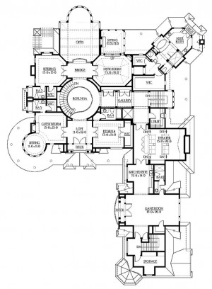 Luxury Mansion Floor Plans