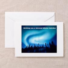 Winter Solstice Greeting Card for