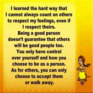 Respect Quotes | Good person | Feeling Quotes