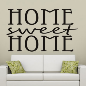 Home-Sweet-Home-Quote-Wall-Stickers-Wall-Art-Decal-Transfers