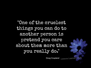 Thread: Cruelest Thing