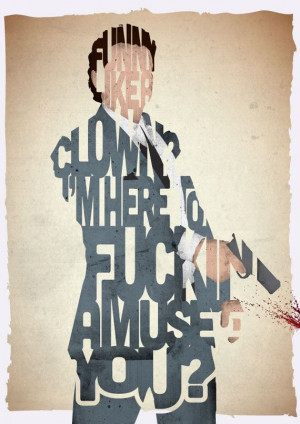 ... DeVito typography print based on a quote from the movie Goodfellas