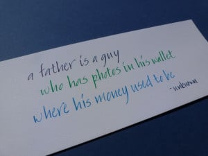 father's day quote #blcalligraphy
