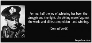 More Conrad Veidt Quotes