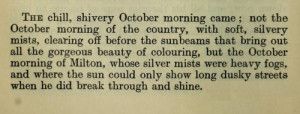 quote lit autumn mist Literature fog october North and South english ...