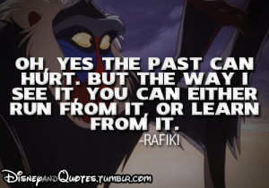The Lion King Rafiki Quotes