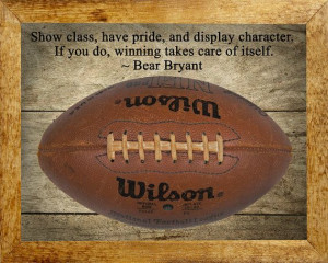 Free US/CAN Shipping-Vintage Football Print with Quote Boys Bedroom ...