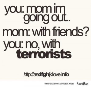 conversation, friends, going out, haha, mum, parents, quote ...