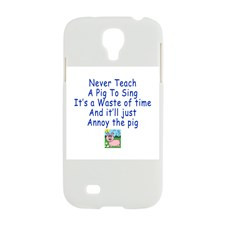 Cute Pig Sayings Samsung Cases/Covers