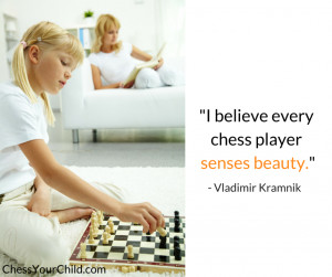 For me art and chess are closely related, both are forms in which the ...